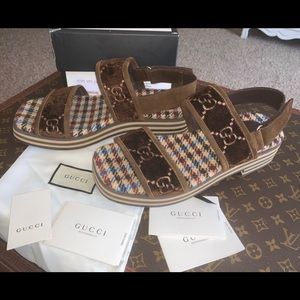Authentic Gucci Platform Sandals for Men 10.5